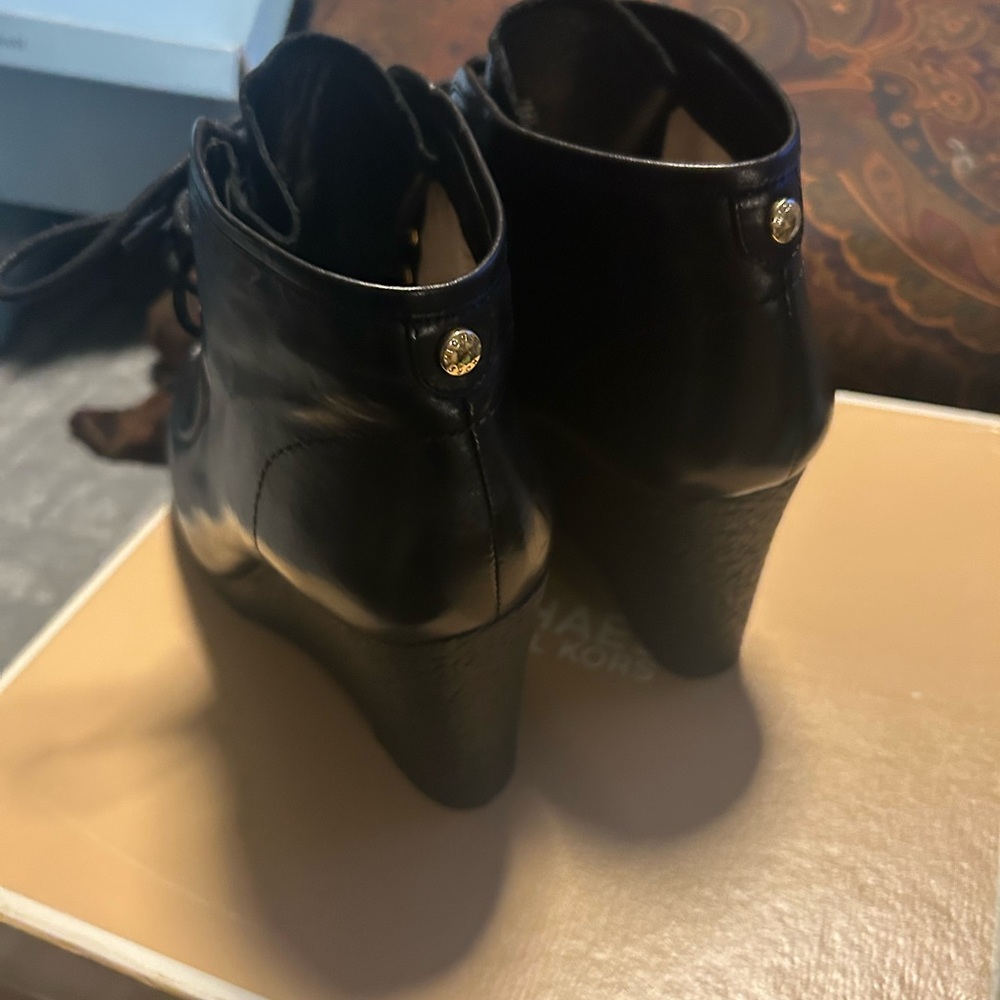 Leather Booties - image 5